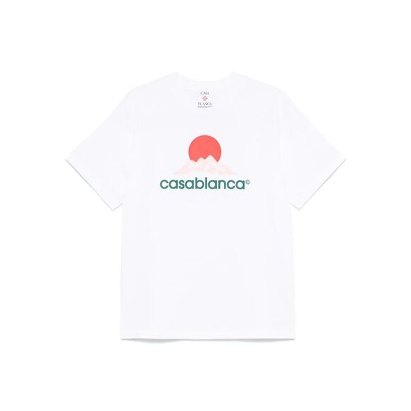 Casablanca Men Organic Cotton T-Shirt